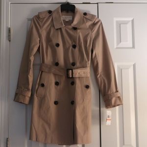 Khaki Michael Kors Trench Coat